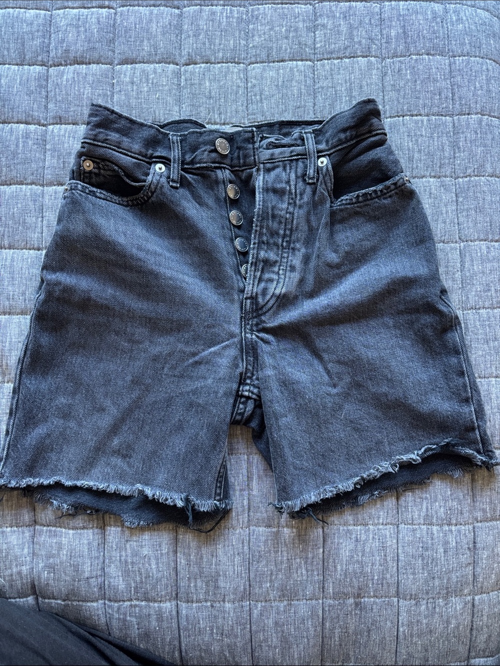 Everlane Rigid Way-high Short - Black